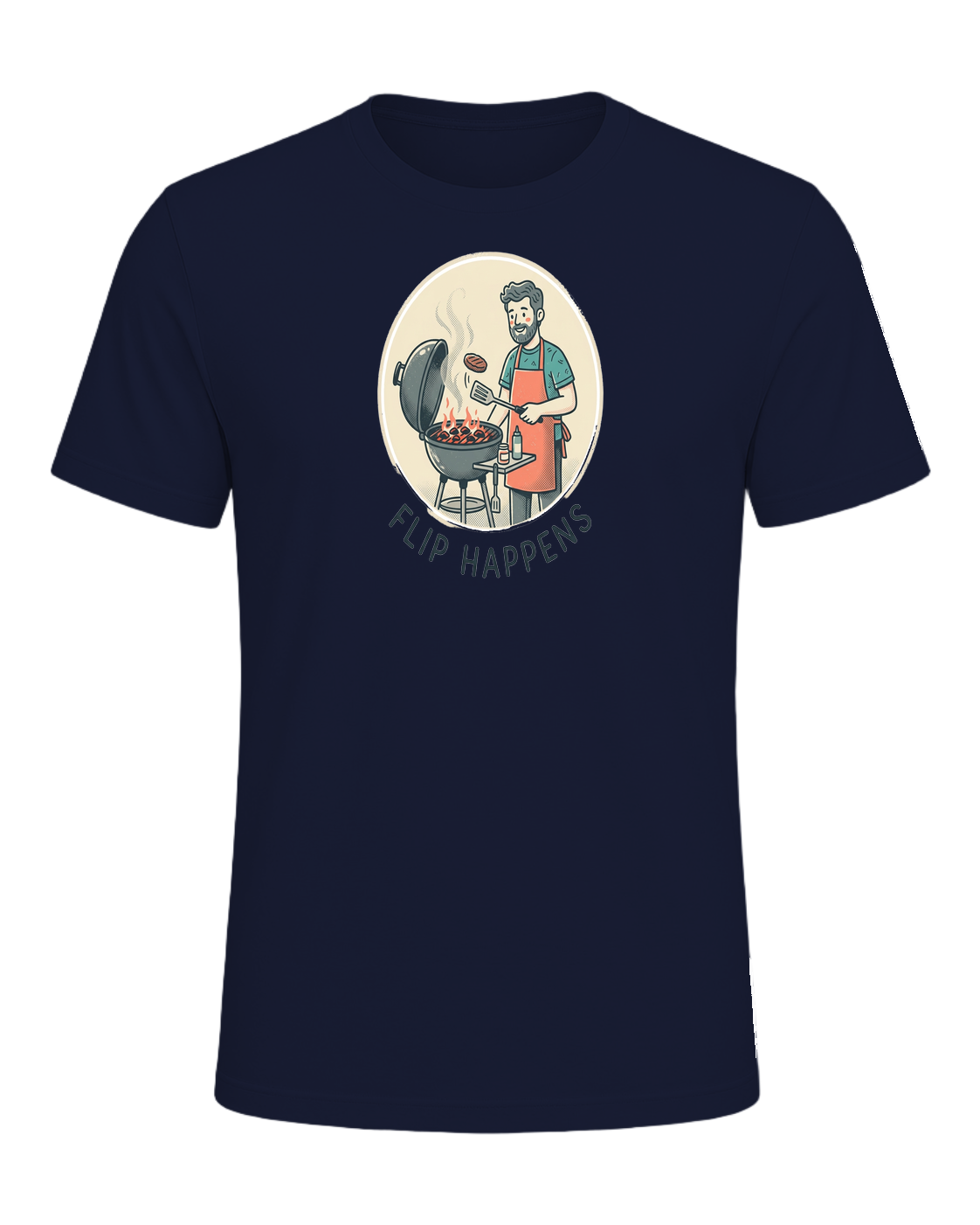 FLIP HAPPENS — Navy