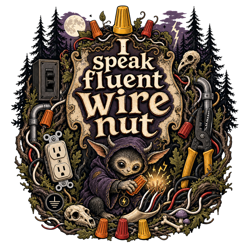 I speak fluent wire nut