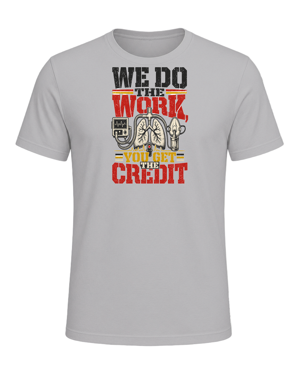 We do the work, you get the credit — Athletic Heather