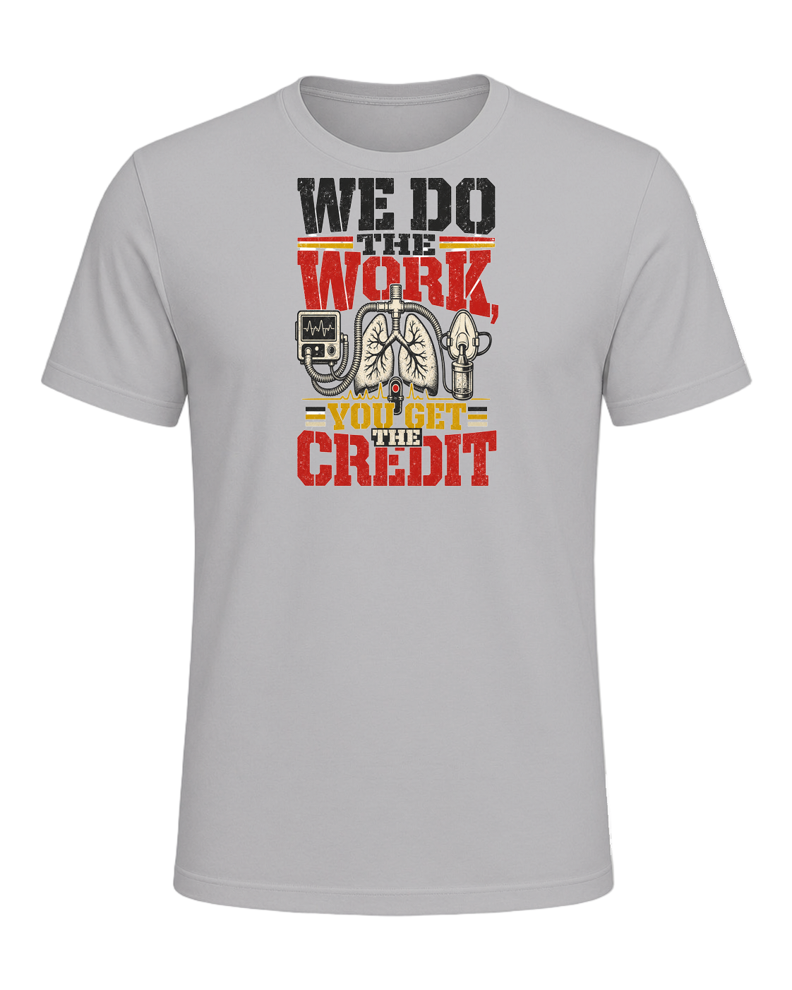We do the work, you get the credit — Athletic Heather