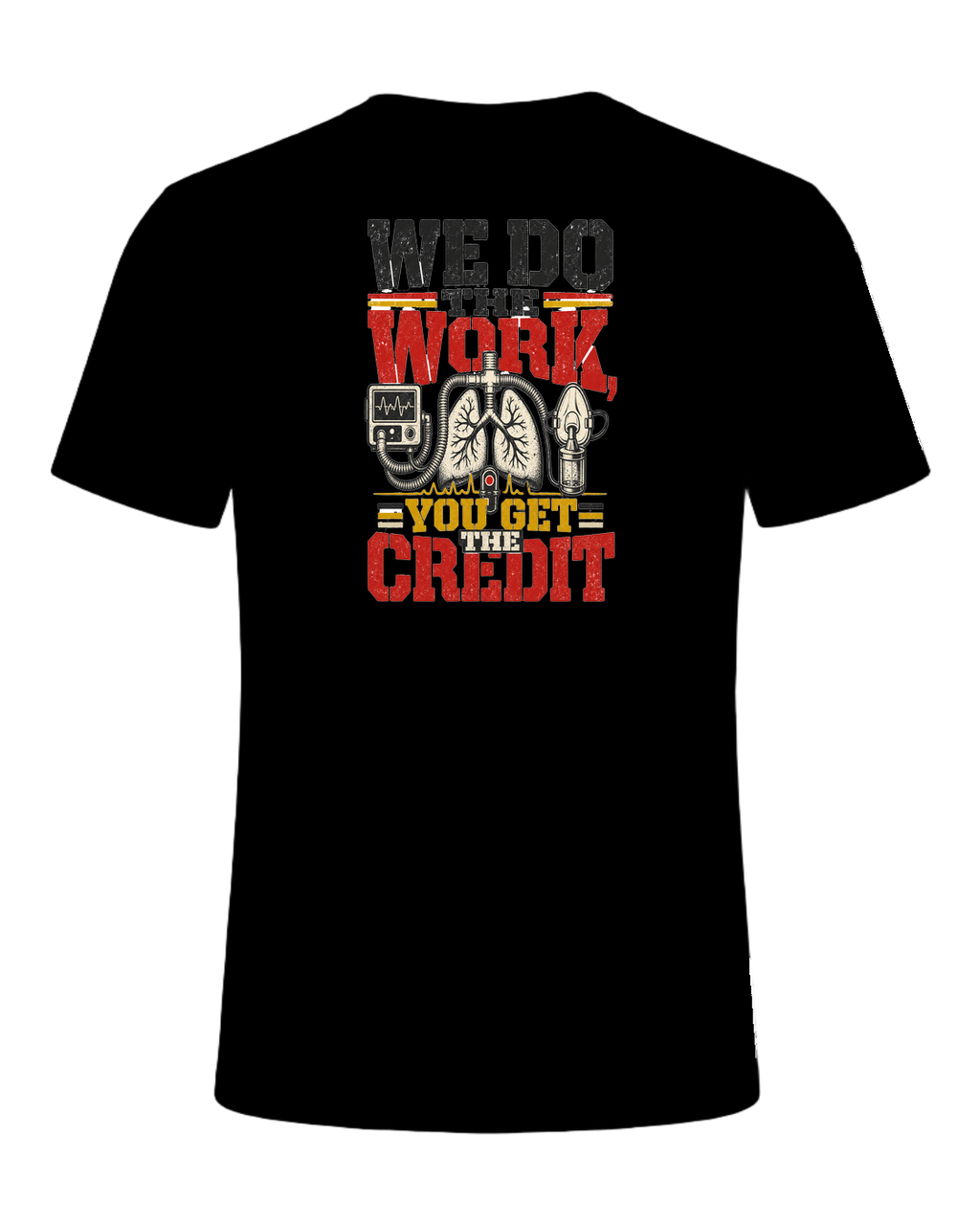 We do the work, you get the credit — Black