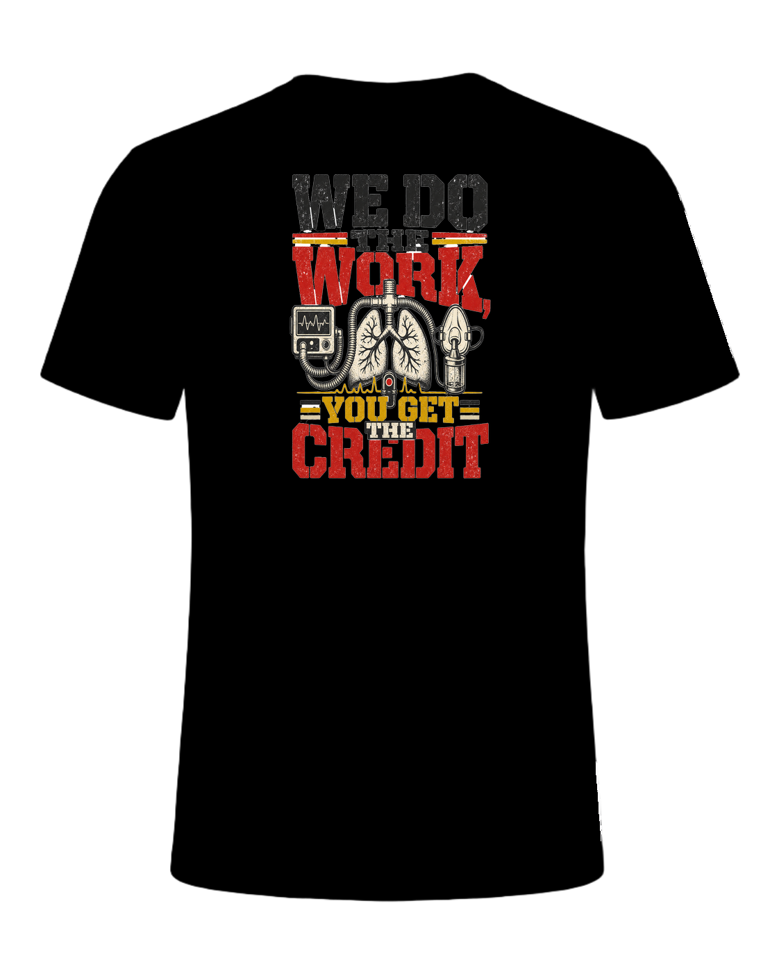 We do the work, you get the credit — Black