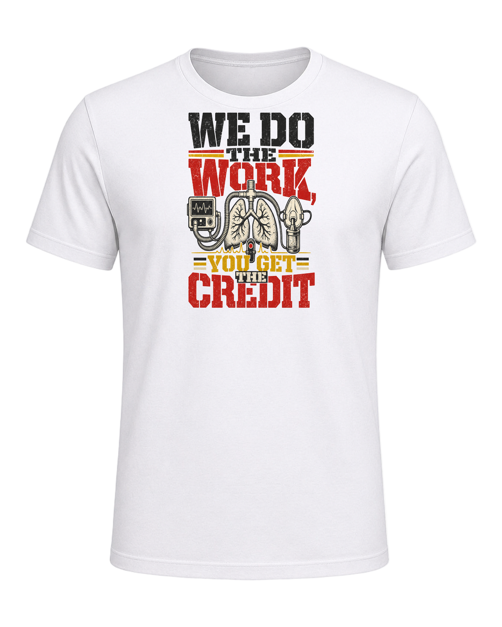 We do the work, you get the credit — White