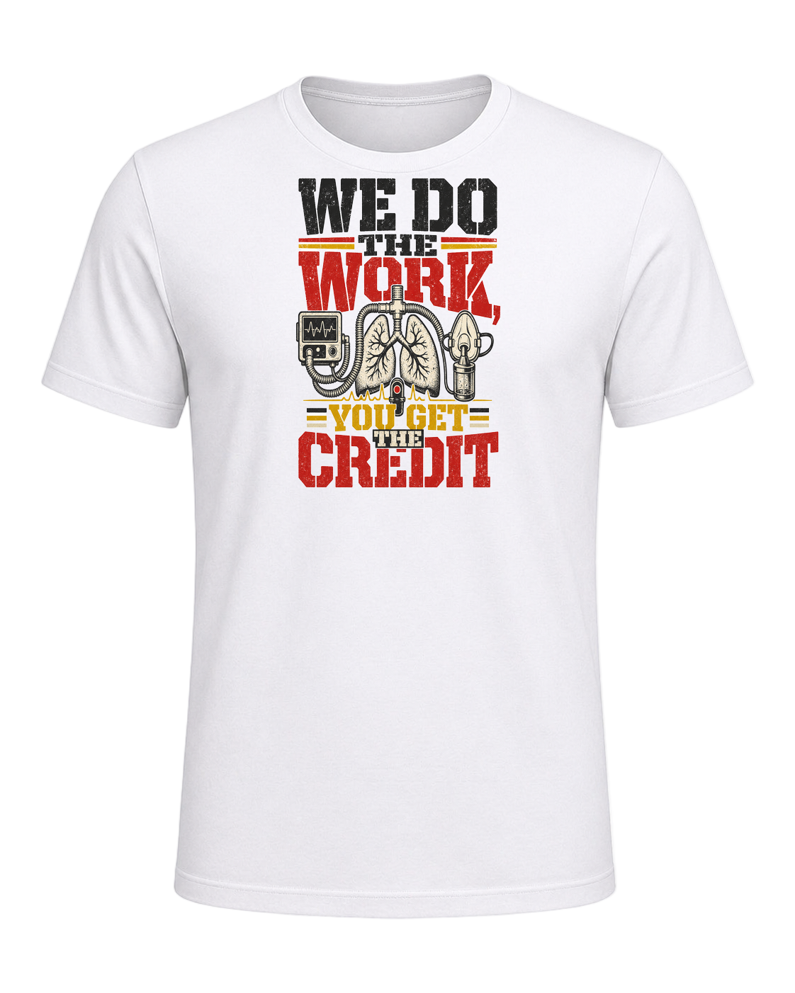 We do the work, you get the credit — White