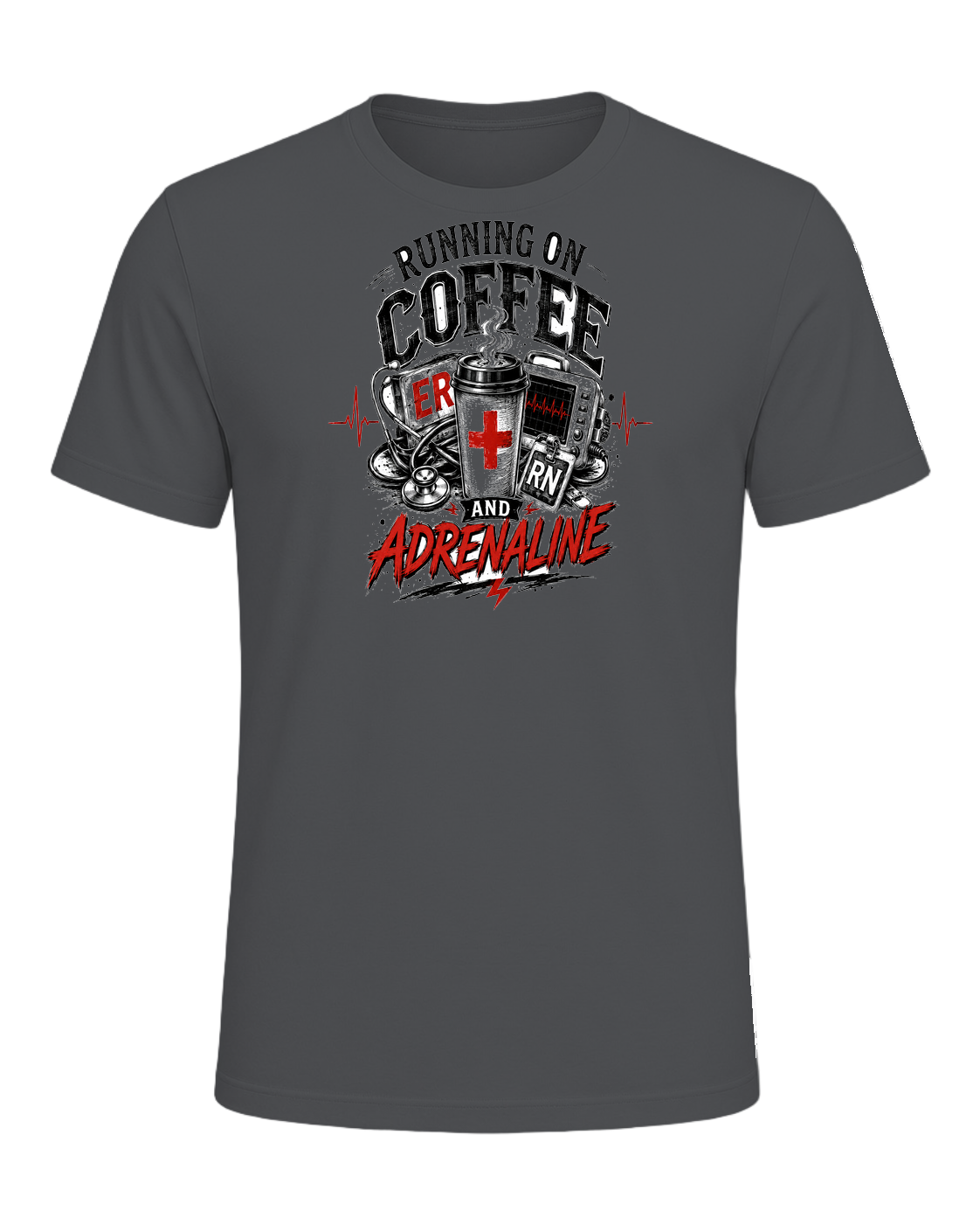 RUNNING ON COFFEE AND ADRENALINE — Asphalt