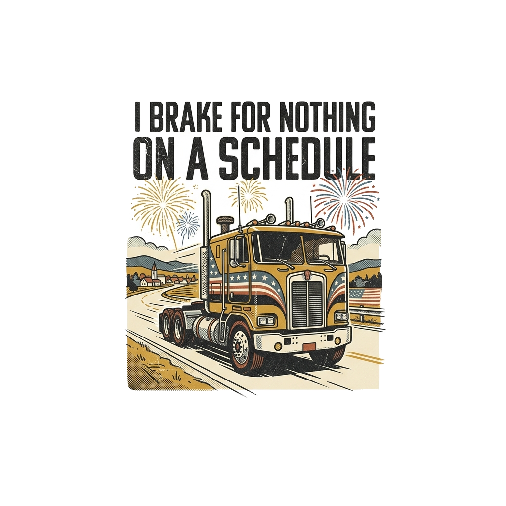 I brake for nothing on a schedule