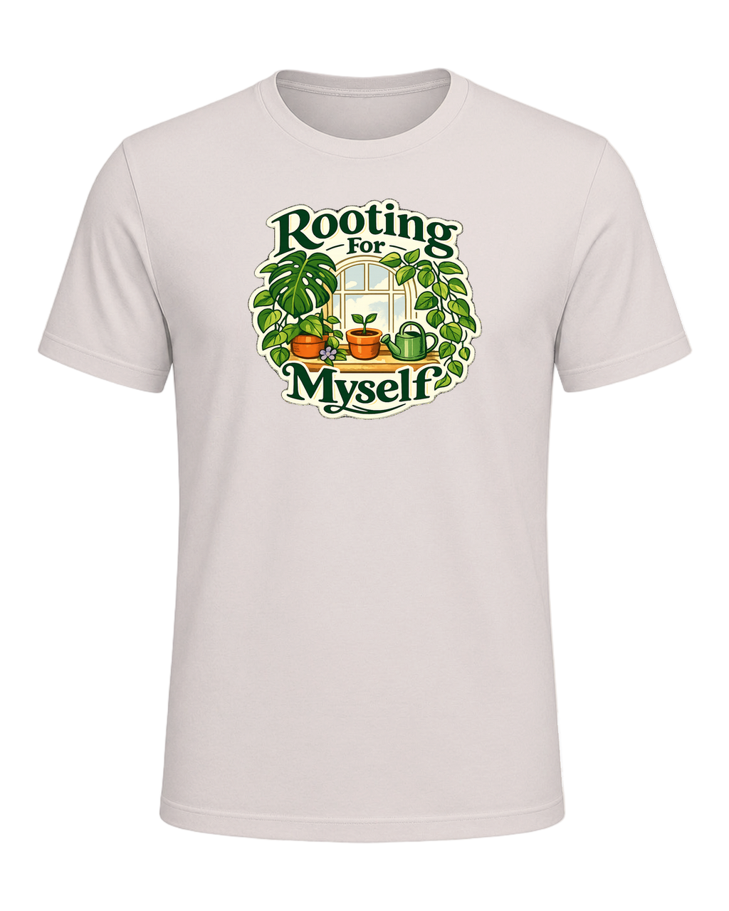 Rooting For Myself Tee — Heather Dust