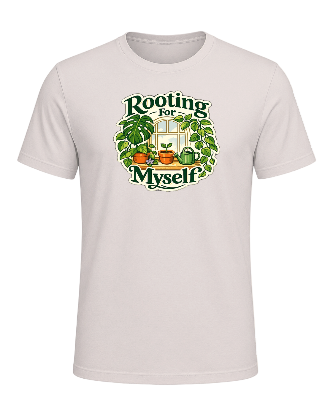 Rooting For Myself Tee — Heather Dust