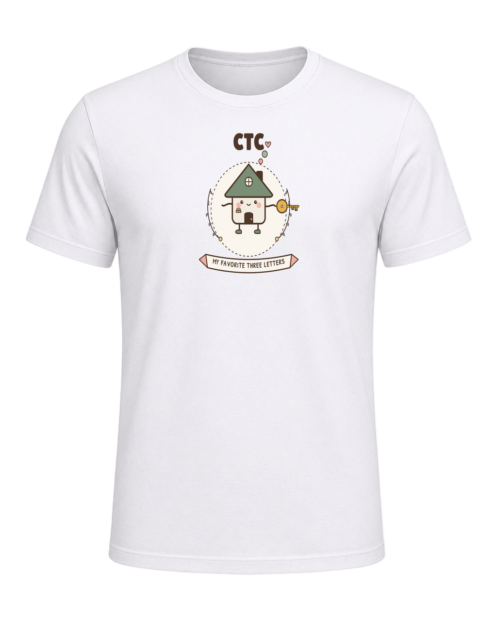 CTC: MY FAVORITE THREE LETTERS — White