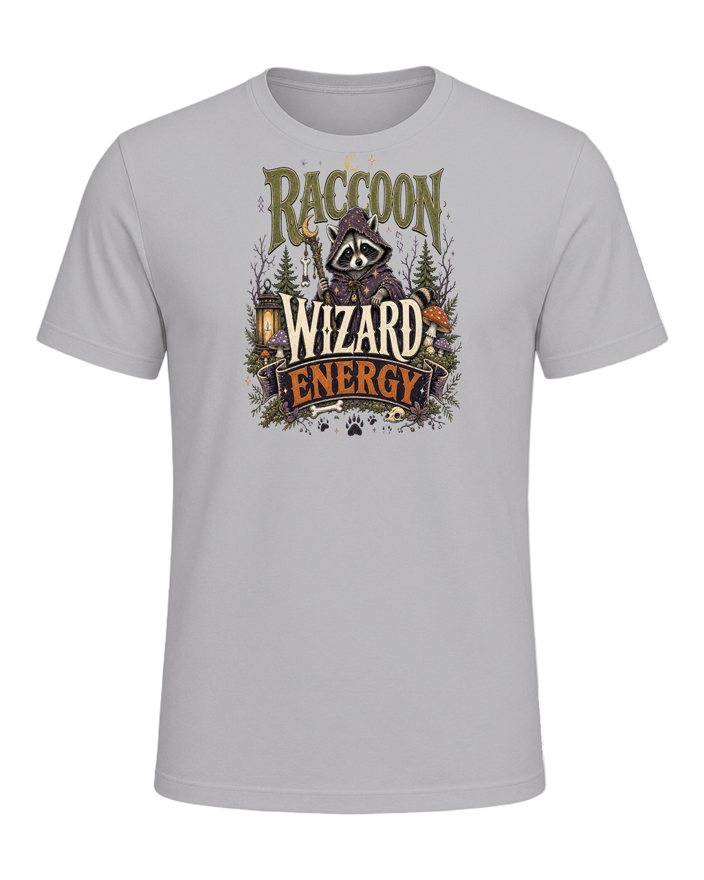 RACCOON WIZARD ENERGY — Athletic Heather