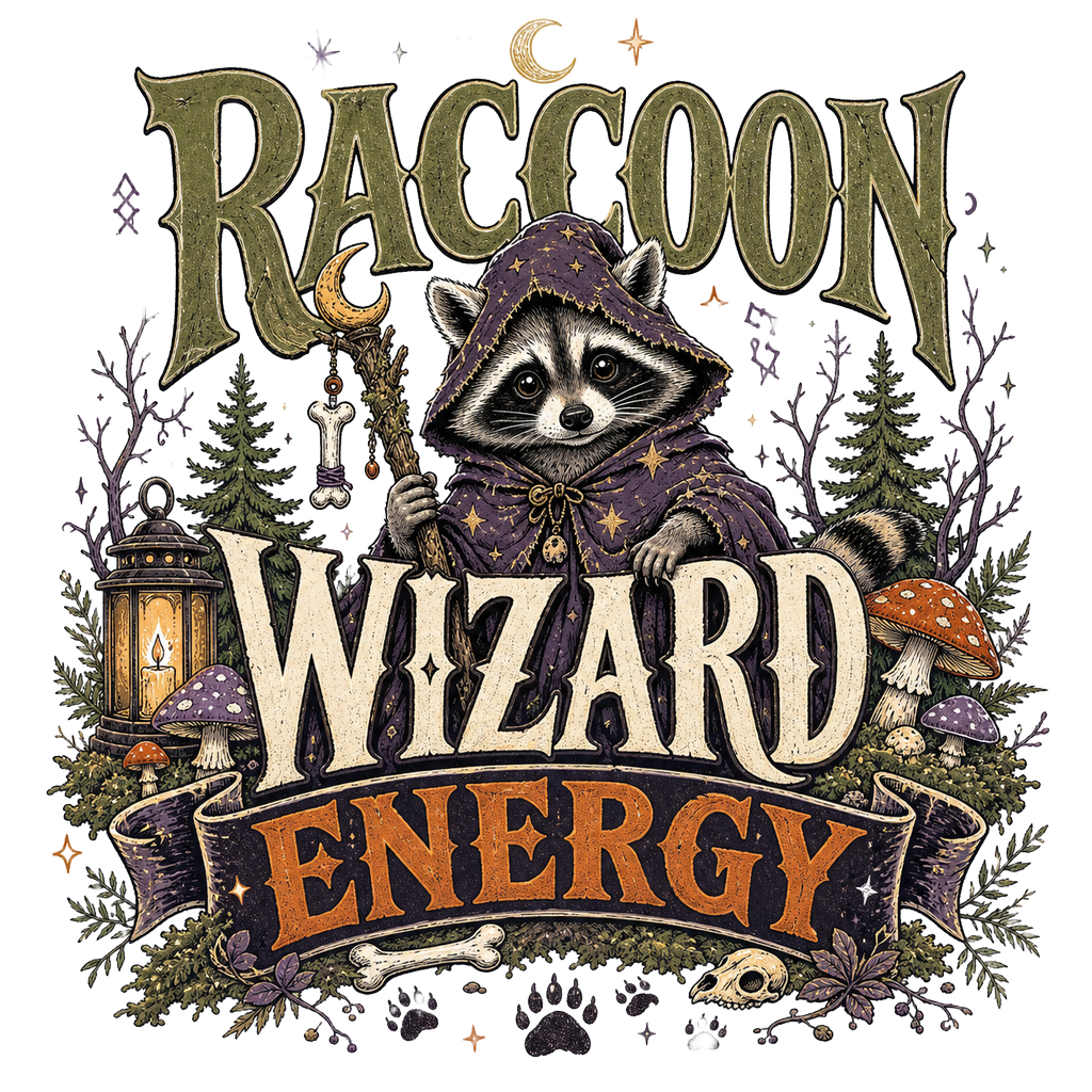 RACCOON WIZARD ENERGY