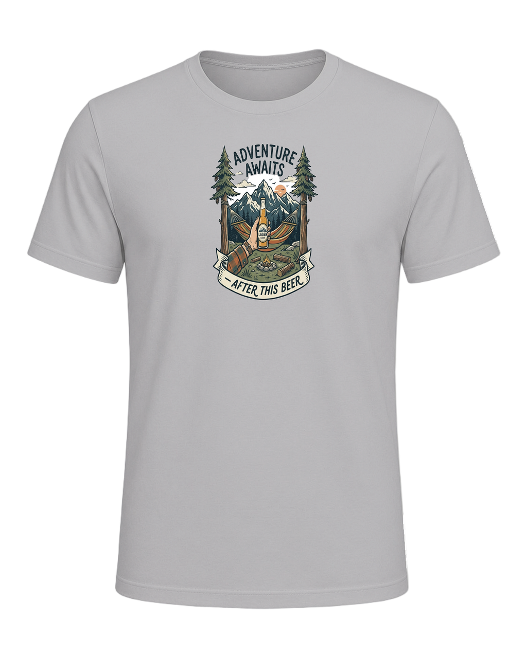 Beer + Outdoors — Athletic Heather