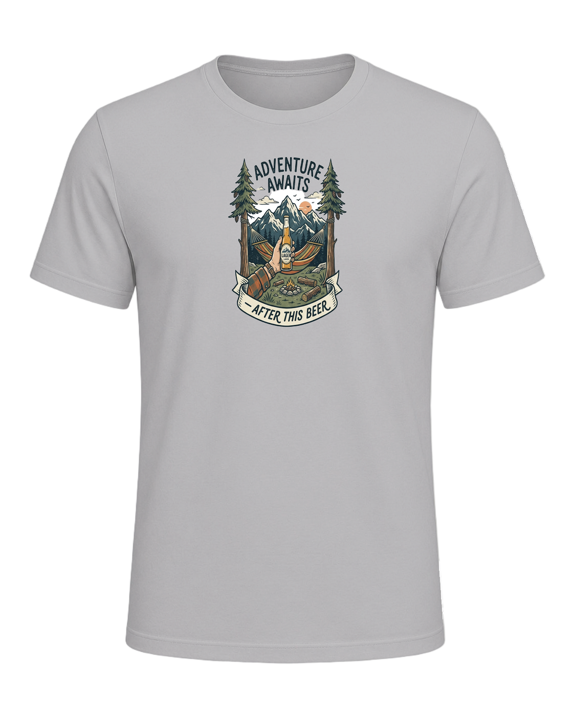 Beer + Outdoors — Athletic Heather