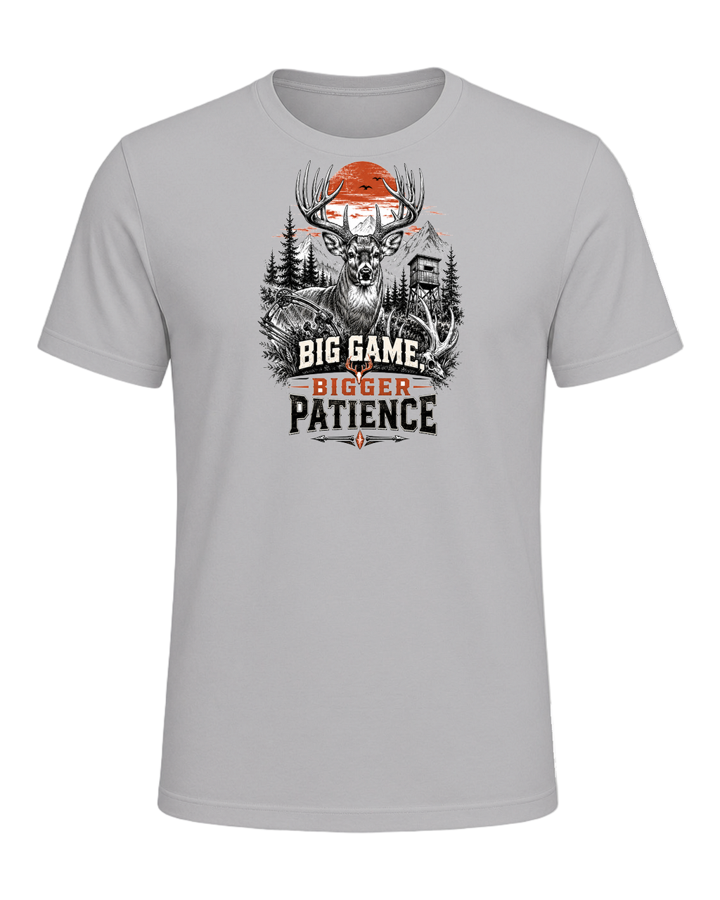 BIG GAME, BIGGER PATIENCE — Athletic Heather