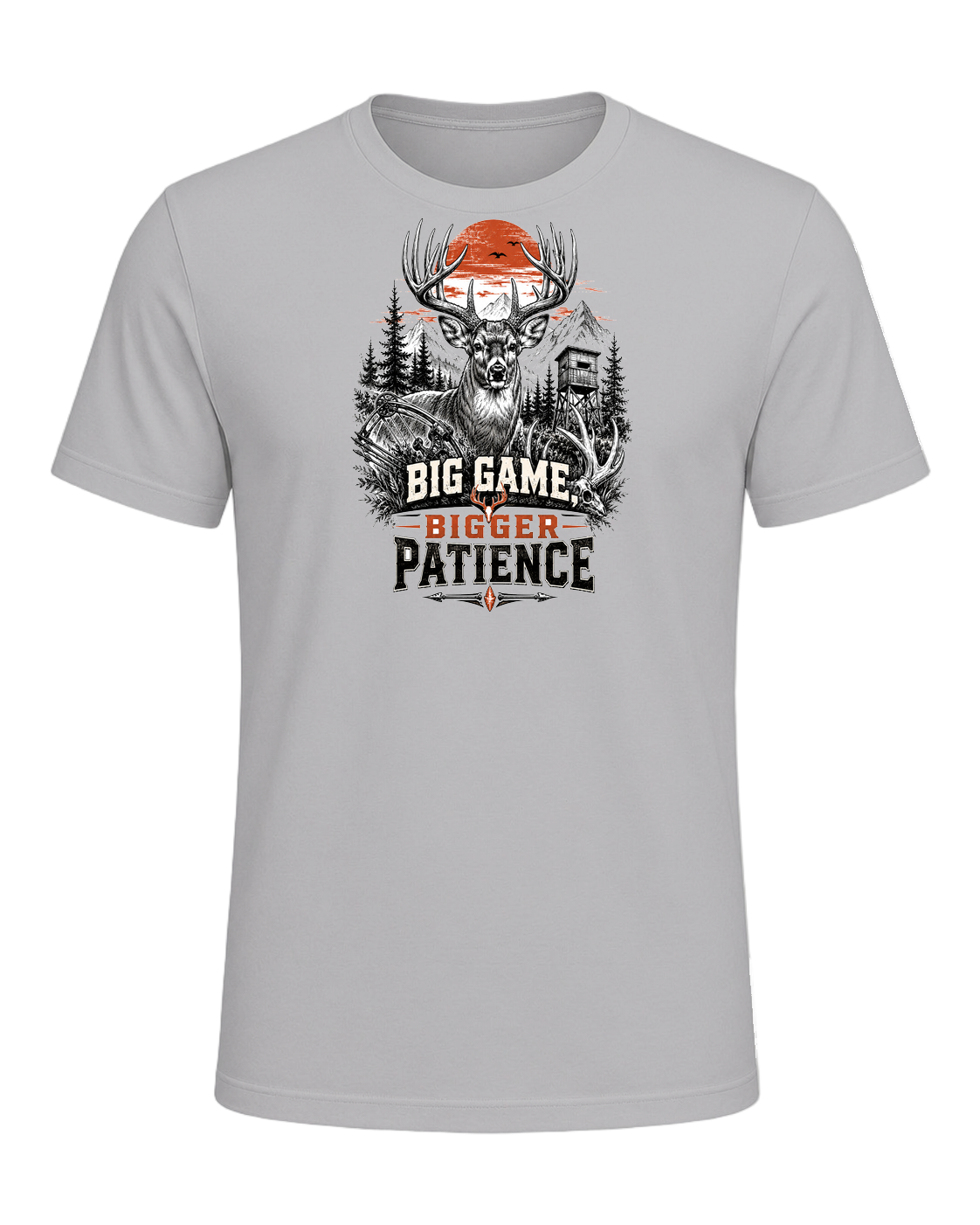 BIG GAME, BIGGER PATIENCE — Athletic Heather