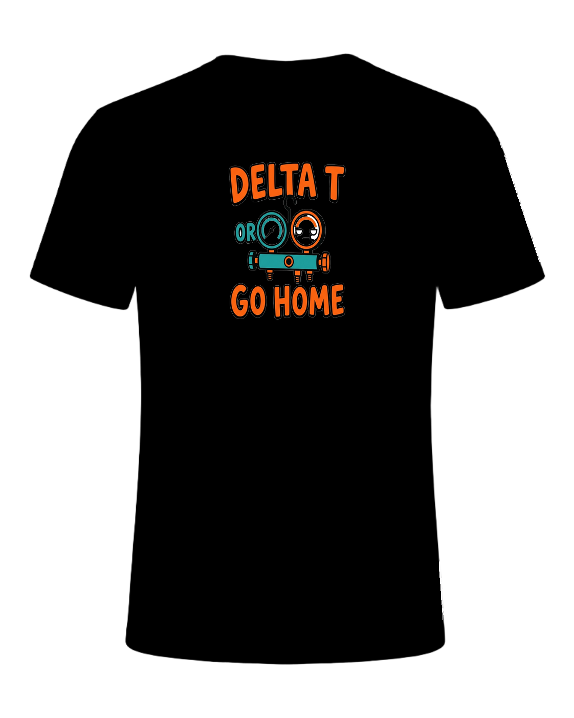 DELTA T OR GO HOME — Black