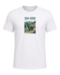Bernese Mountain Dog Hiking — White