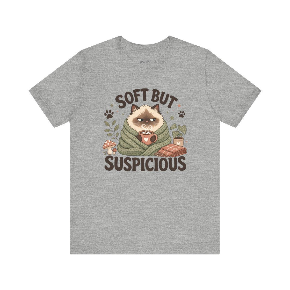 Cute Animal Gift T-Shirt — Soft but Suspicious — t-shirt design