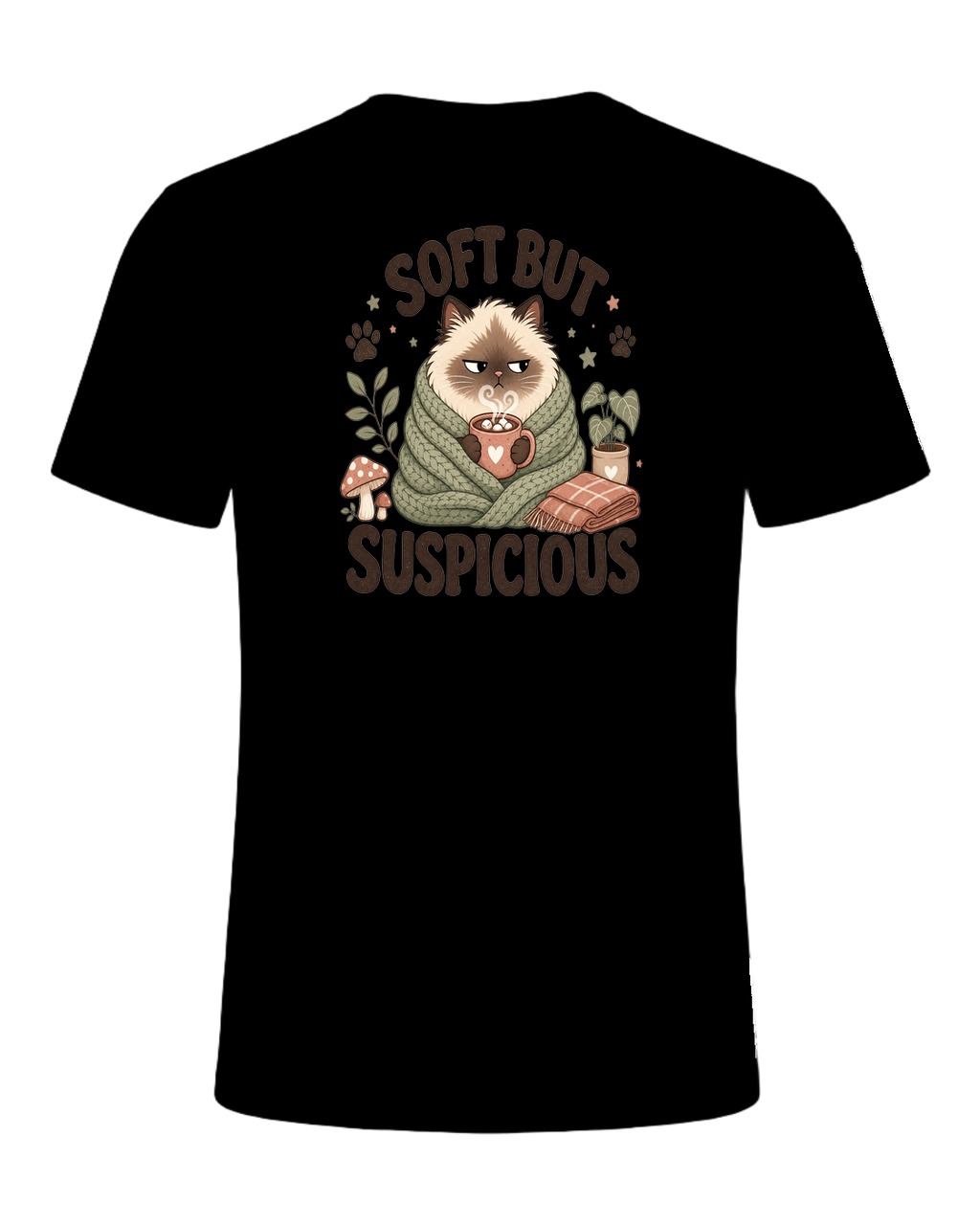SOFT BUT SUSPICIOUS — Black