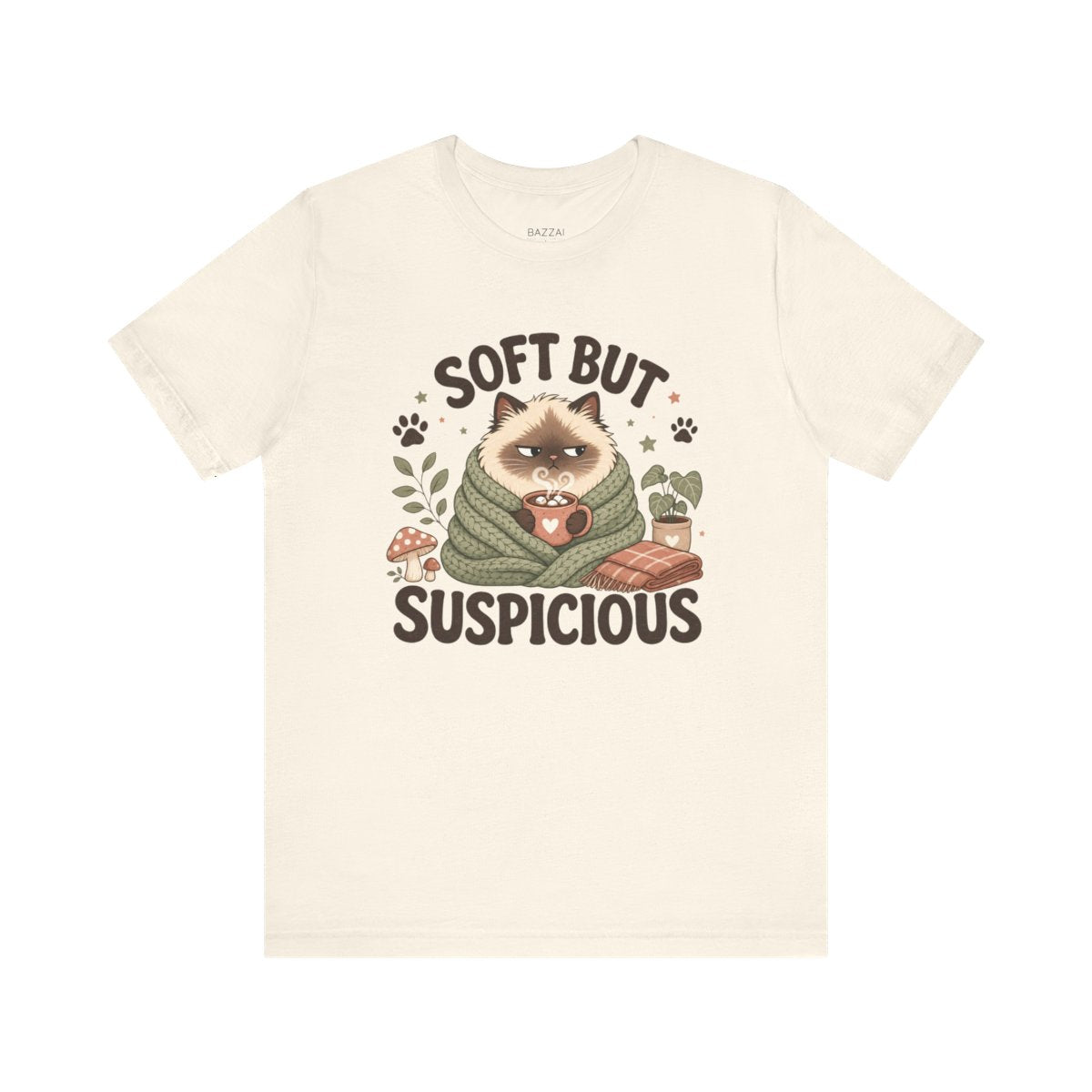 Cute Animal Gift T-Shirt — Soft but Suspicious — t-shirt design