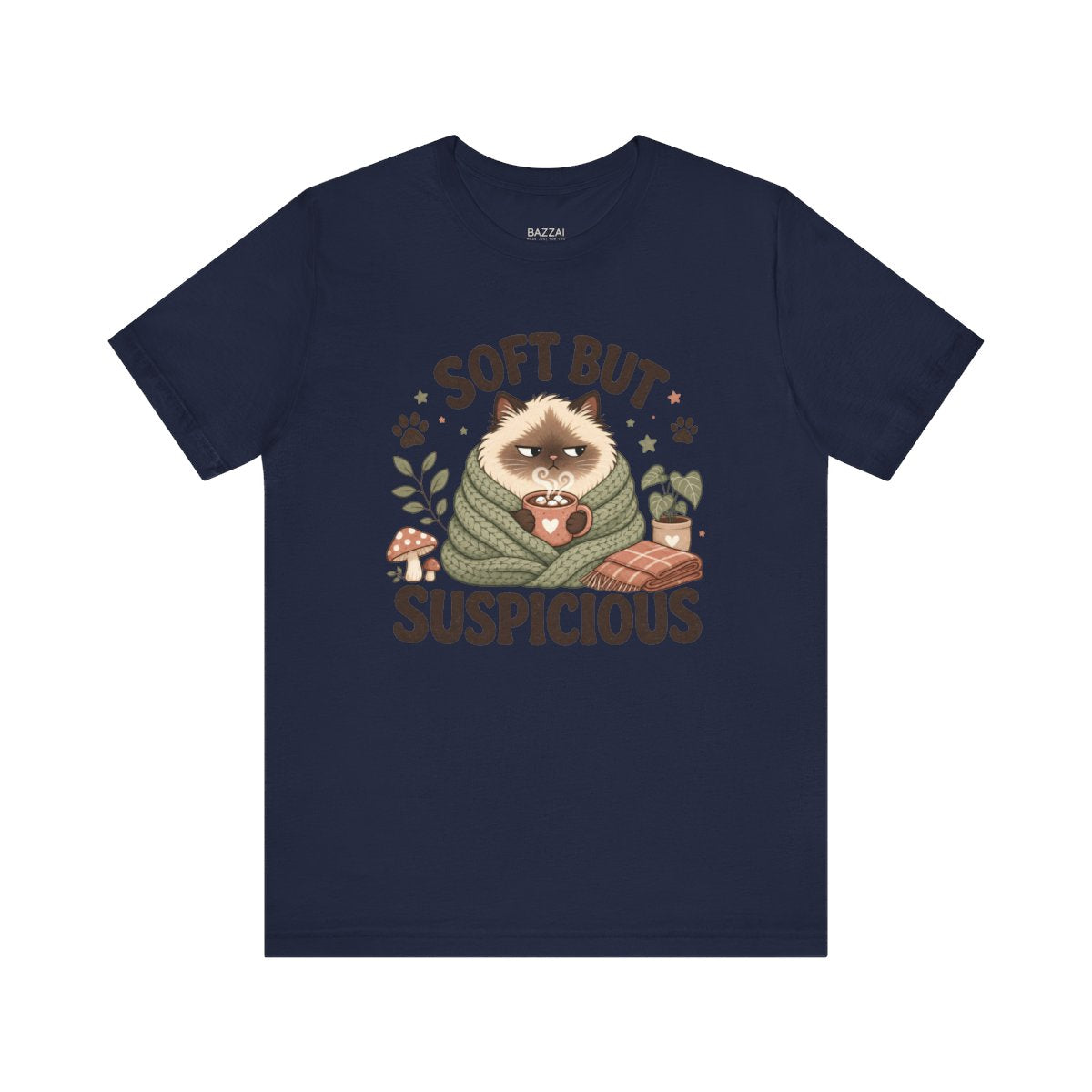 Cute Animal Gift T-Shirt — Soft but Suspicious — t-shirt design