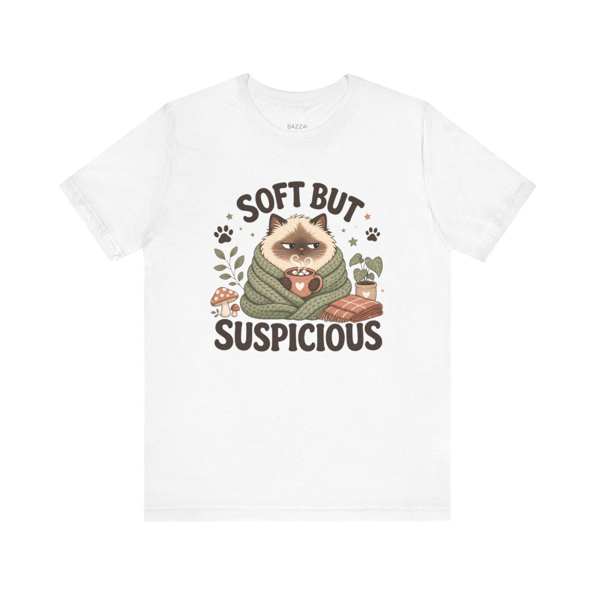Cute Animal Gift T-Shirt — Soft but Suspicious — t-shirt design