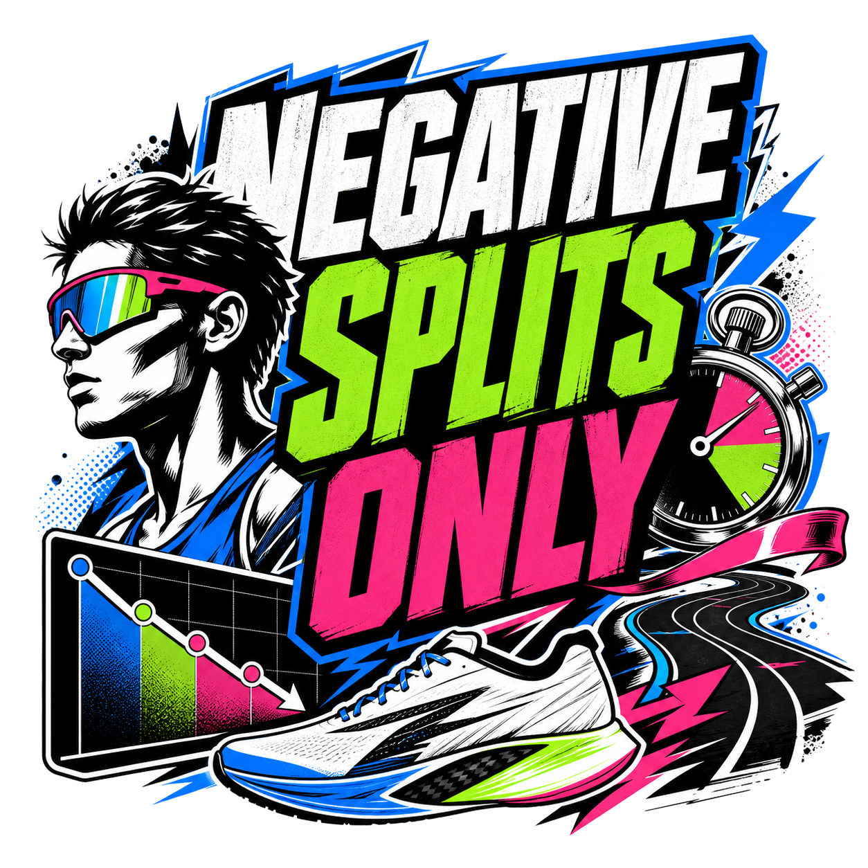 NEGATIVE SPLITS ONLY