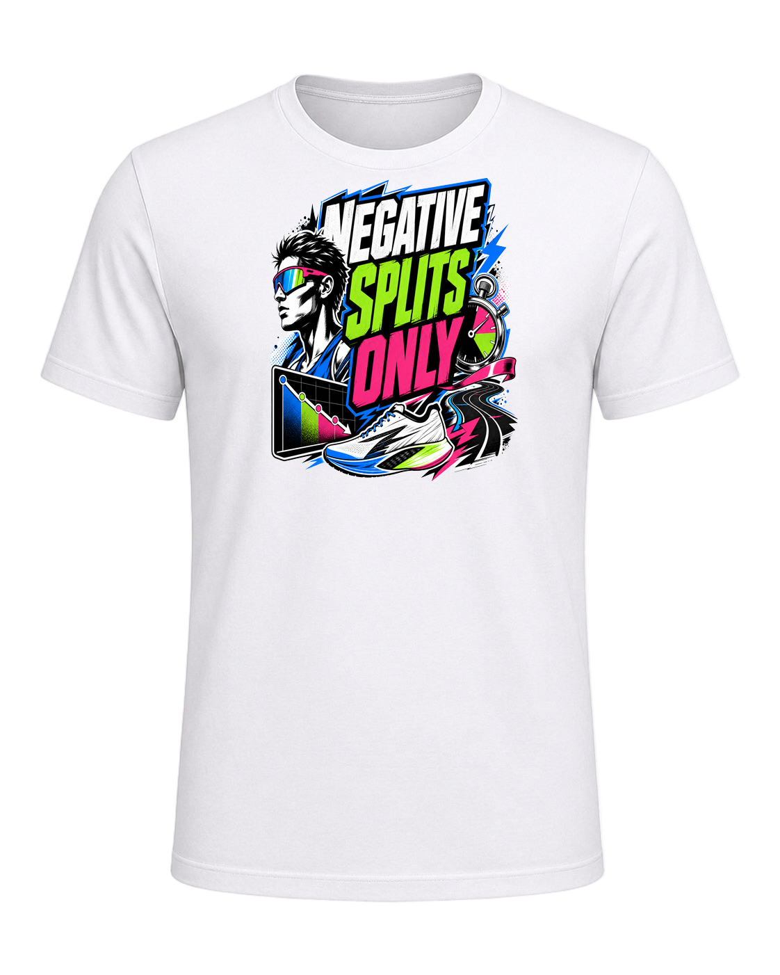 NEGATIVE SPLITS ONLY — White