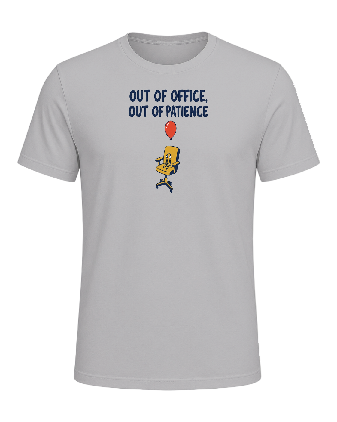 OUT OF OFFICE, OUT OF PATIENCE — Athletic Heather