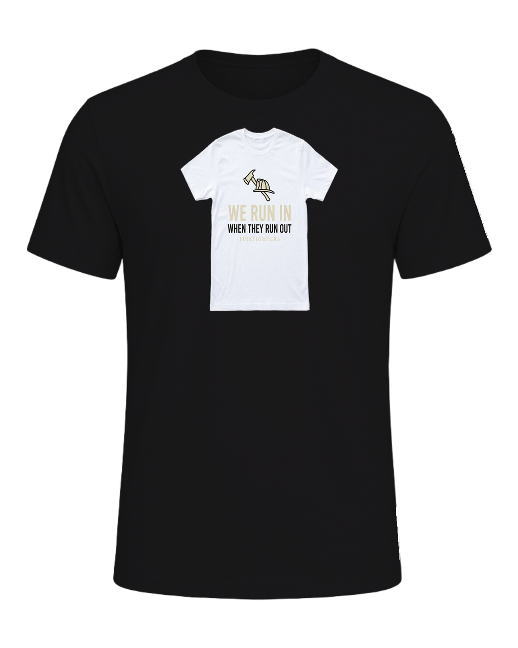 WE RUN IN WHEN THEY RUN OUT — Dark Grey Heather