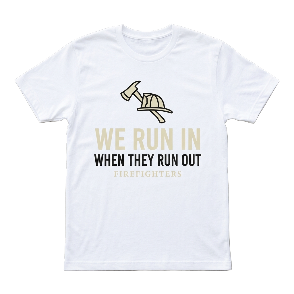 WE RUN IN WHEN THEY RUN OUT