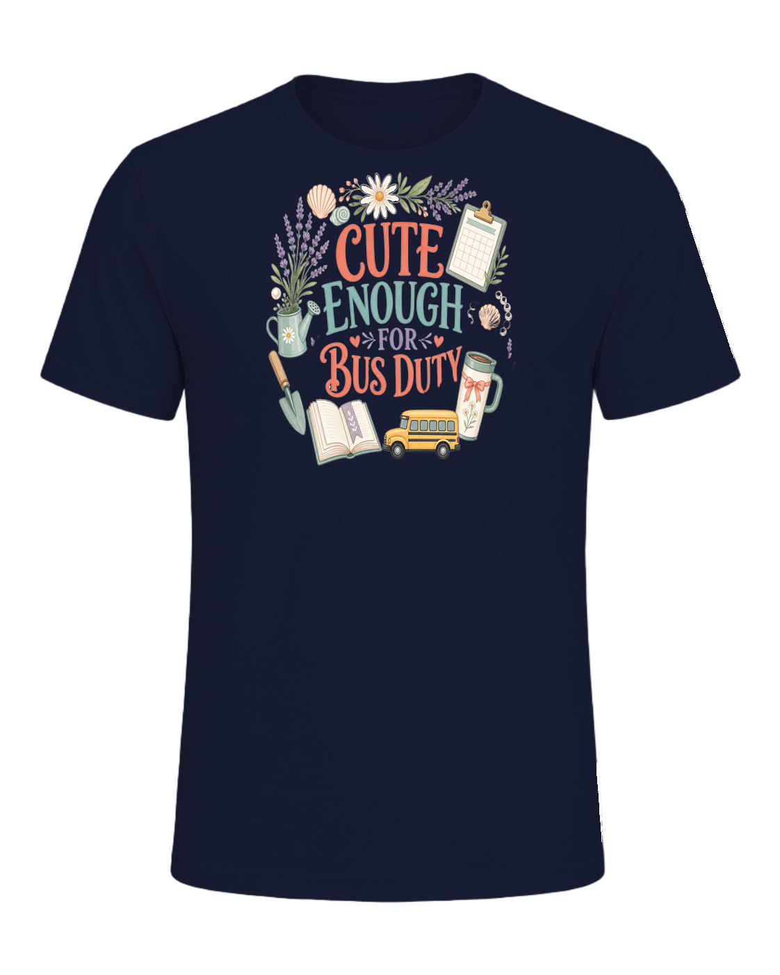 CUTE ENOUGH FOR BUS DUTY — Navy