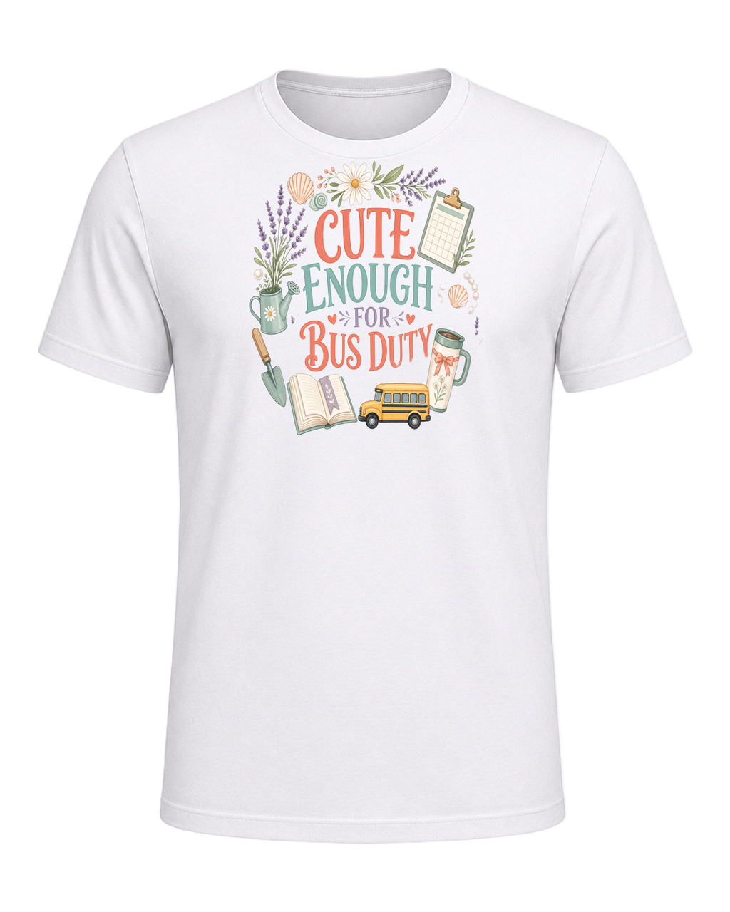 CUTE ENOUGH FOR BUS DUTY — White