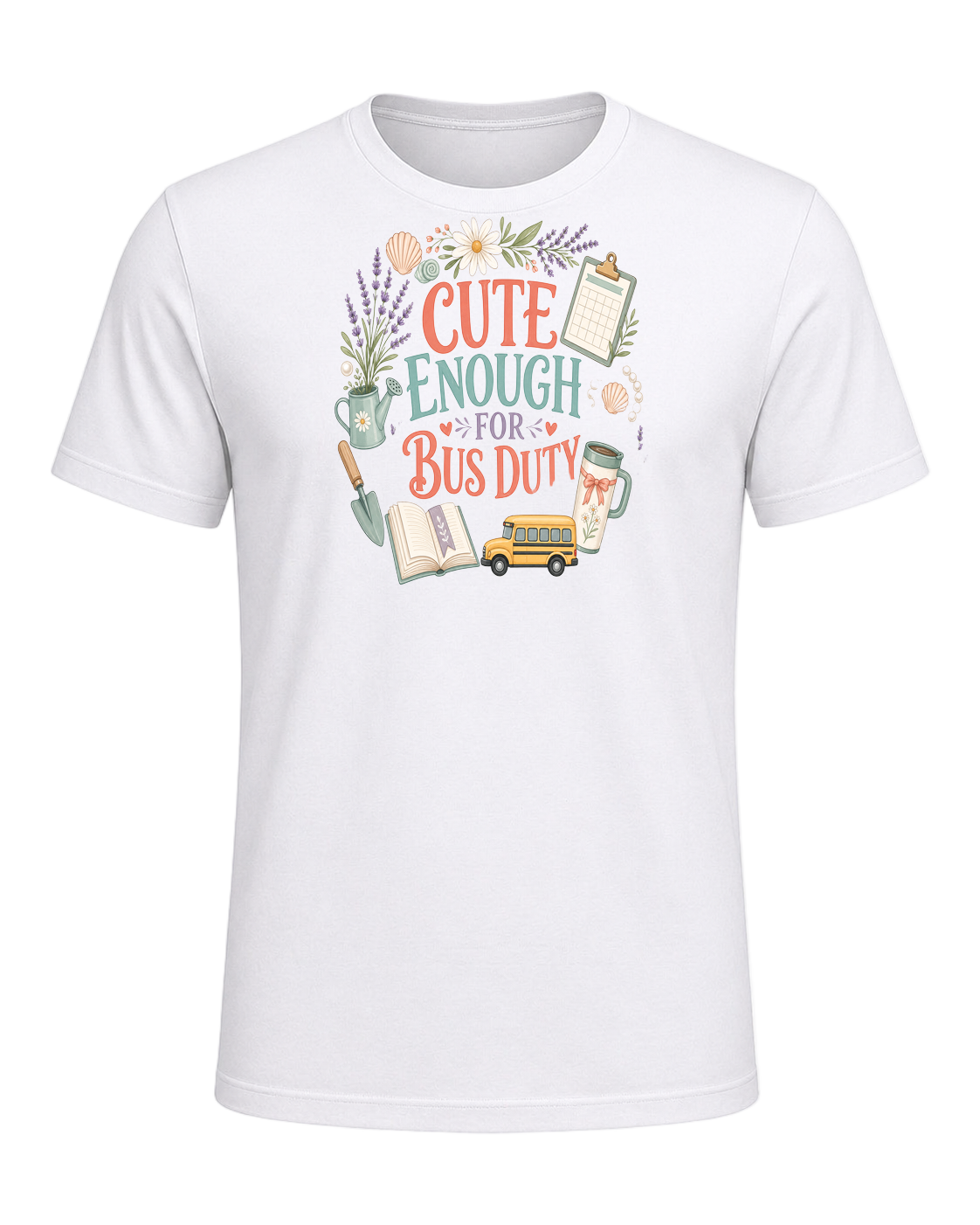CUTE ENOUGH FOR BUS DUTY — White