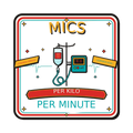MICS PER KILO PER MINUTE