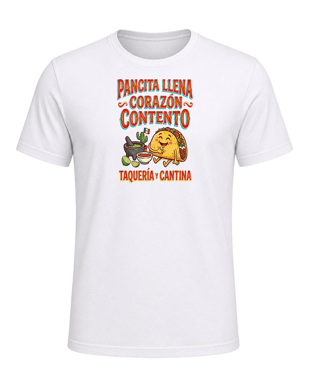 PANCITA LLENA CORAZÓN CONTENTO — White