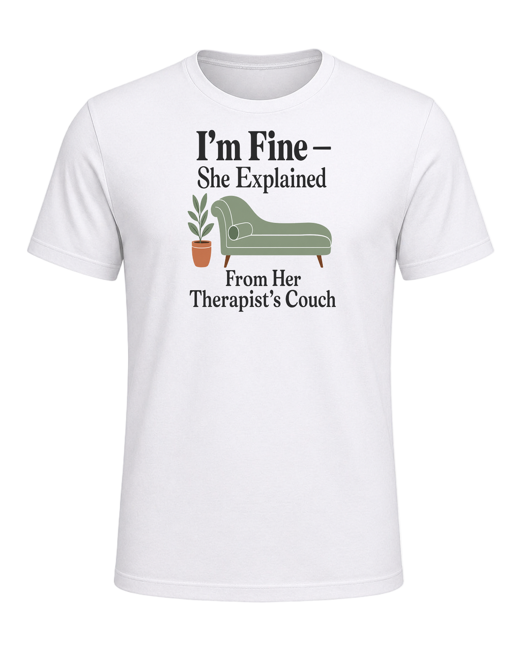 Therapy Humor — White
