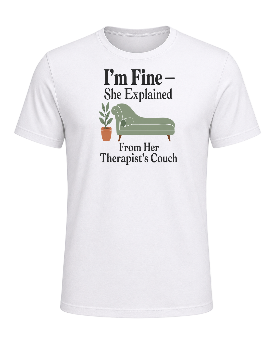 Therapy Humor — White