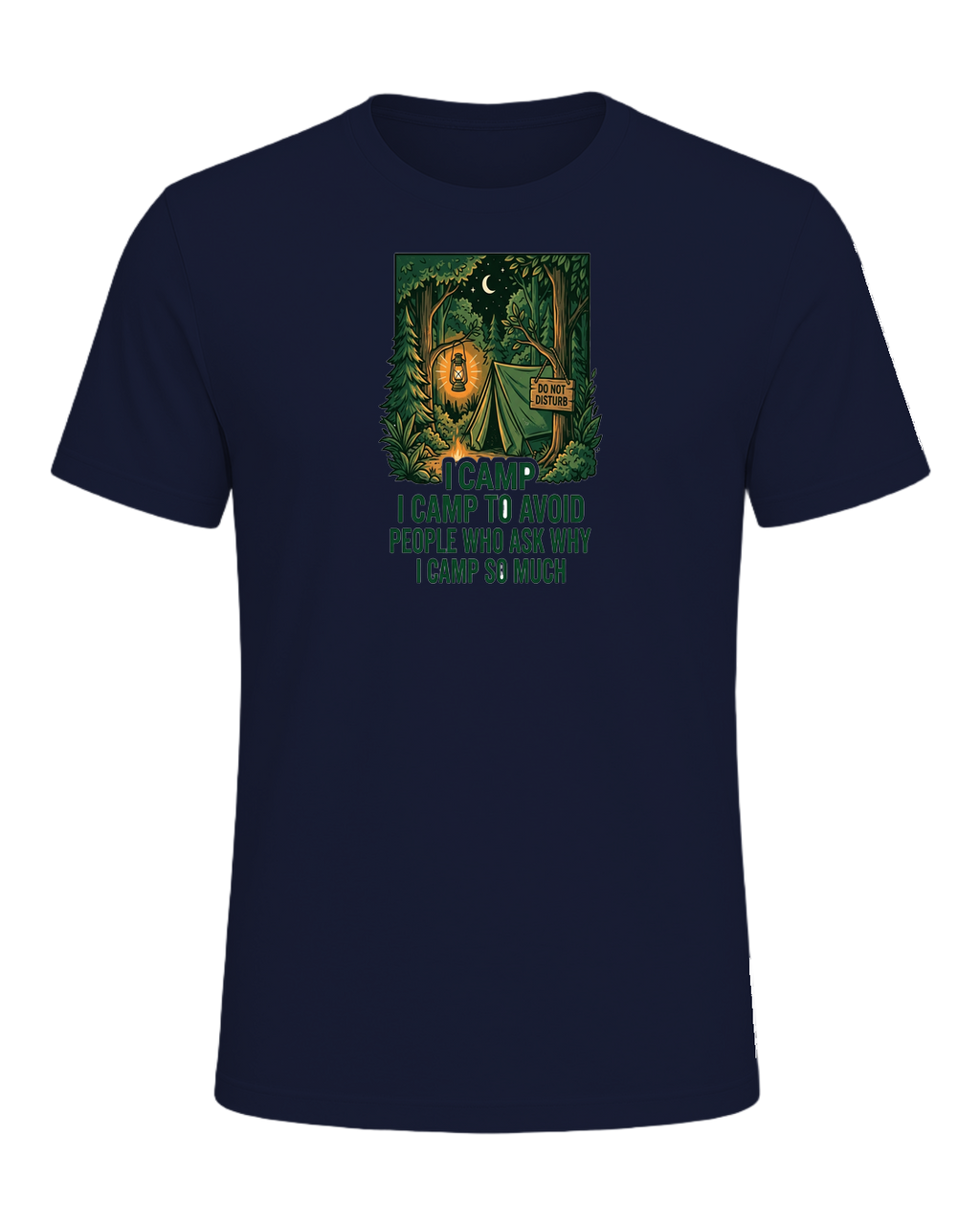 Camping Introvert — Navy