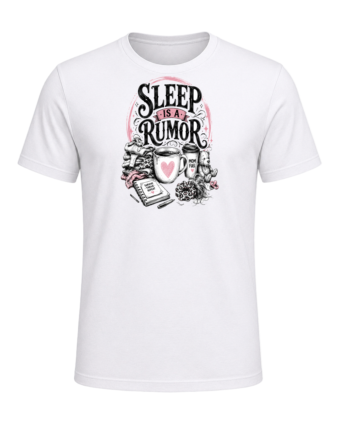 SLEEP IS A RUMOR — White
