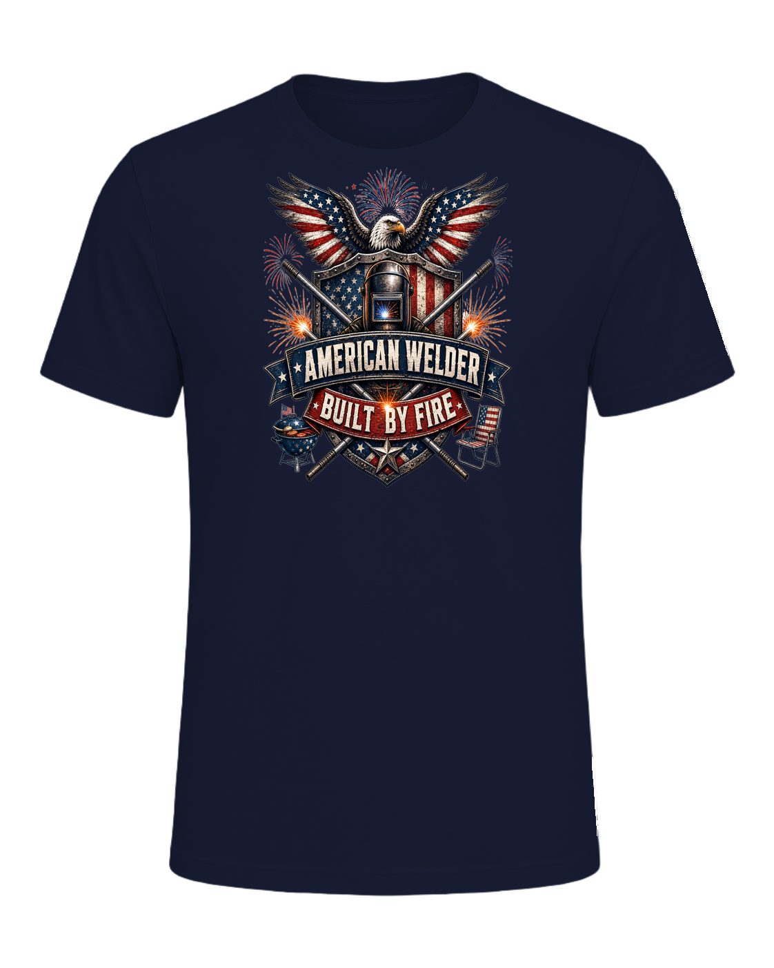 Welder Pride — Navy