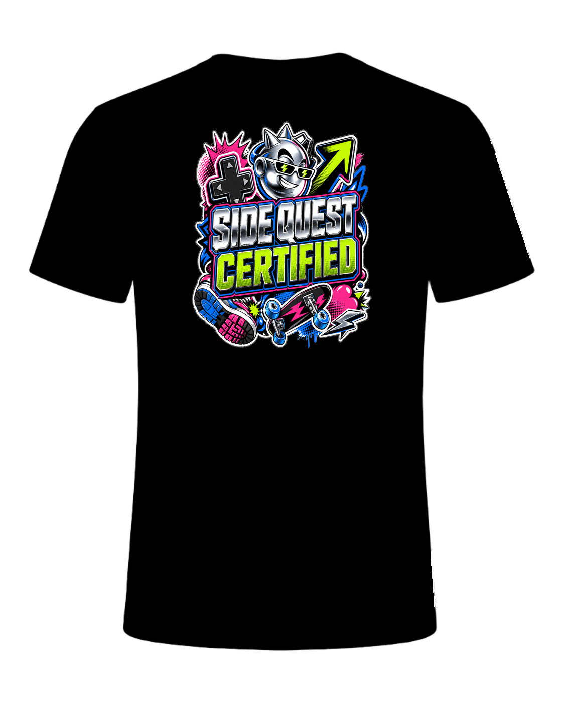 SIDE QUEST CERTIFIED — Black