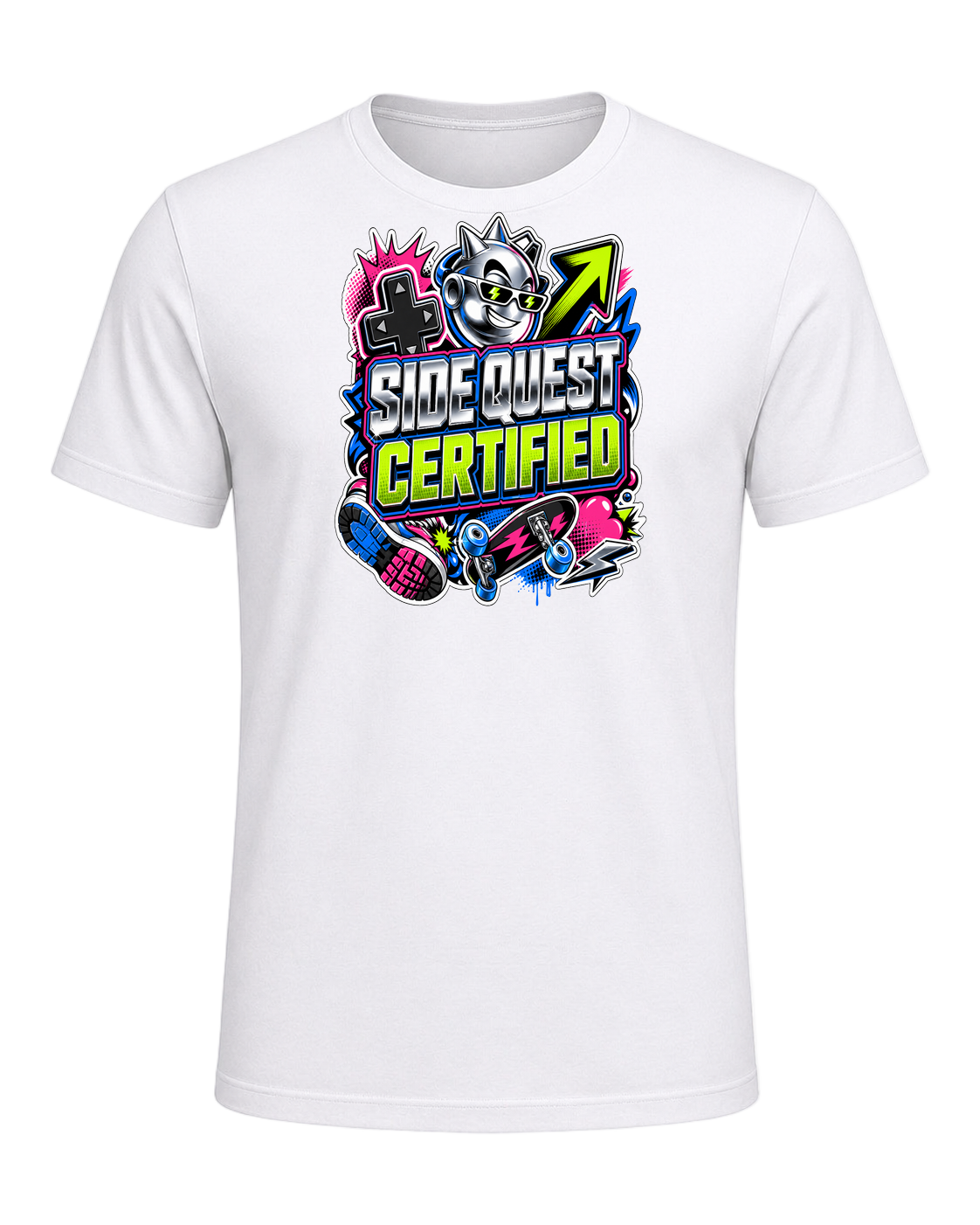 SIDE QUEST CERTIFIED — White