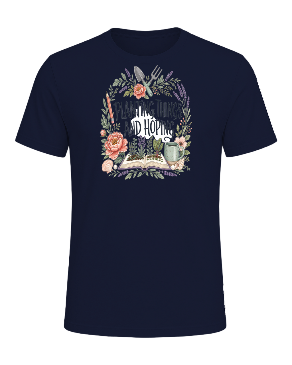 PLANTING THINGS AND HOPING — Navy