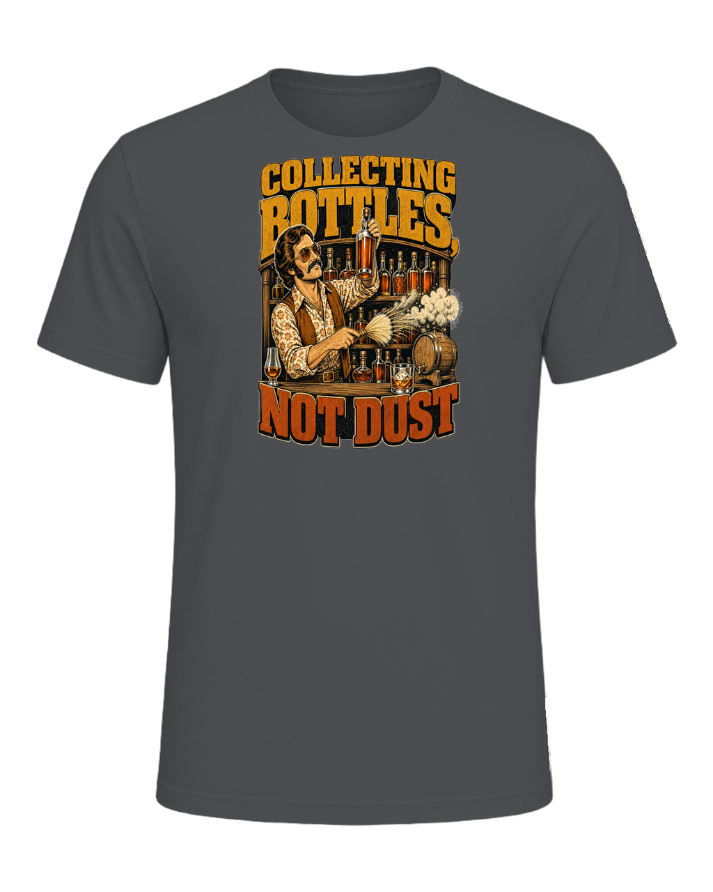 COLLECTING BOTTLES, NOT DUST — Asphalt