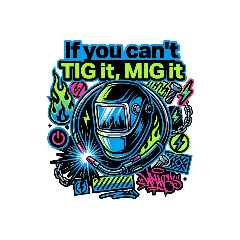 If you can't TIG it, MIG it