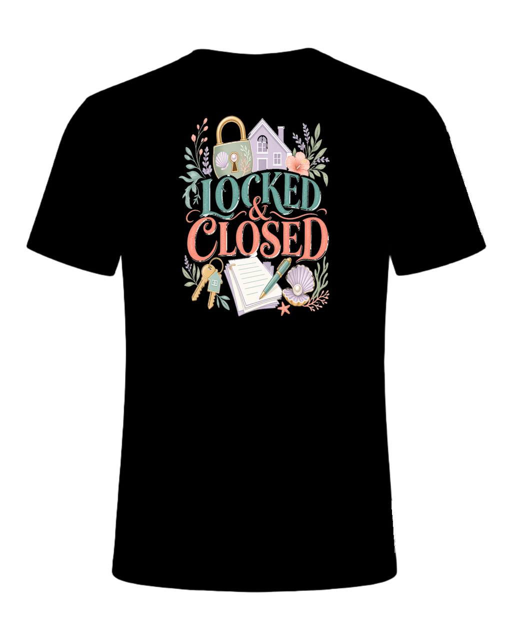 LOCKED & CLOSED — Black