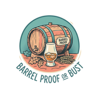 Bourbon Lover T-Shirt — Barrel Proof or Bust