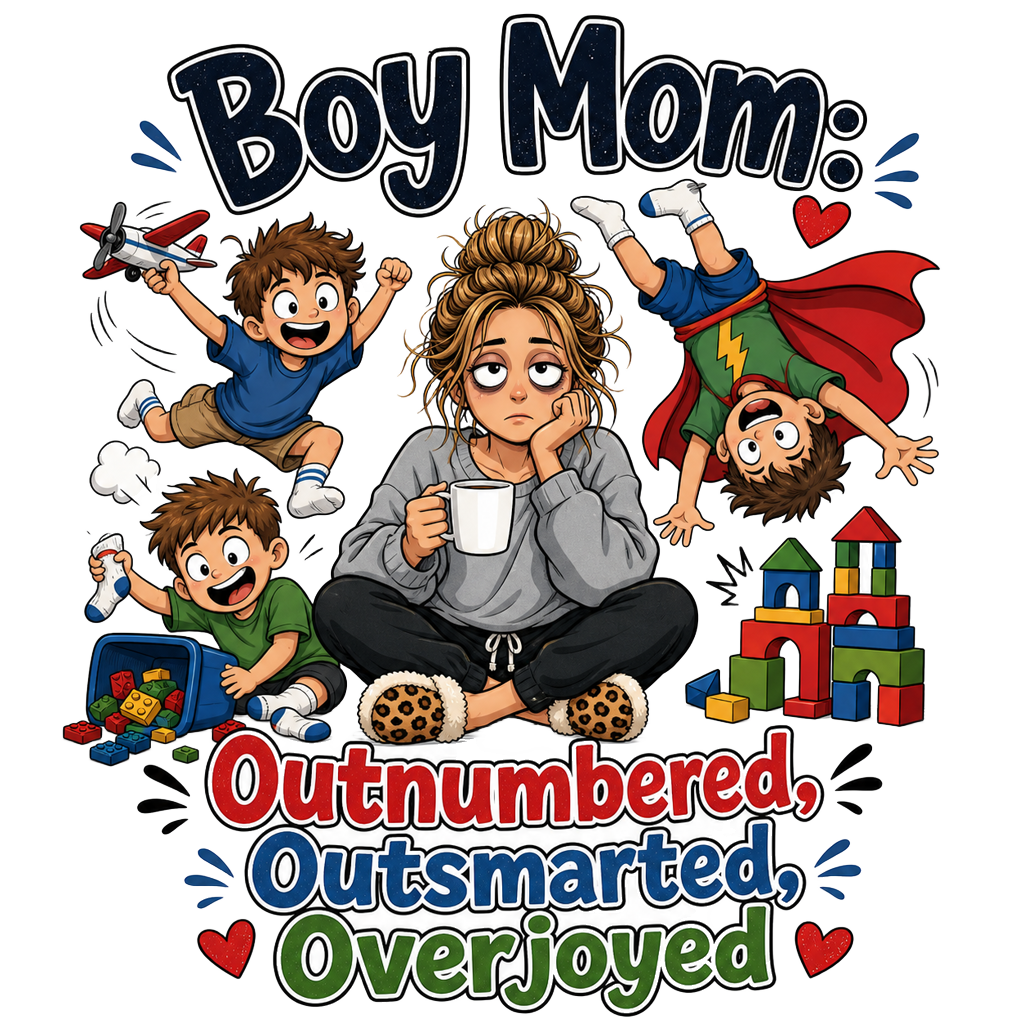 Boy Mom Humor