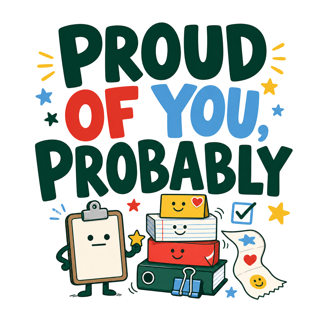 PROUD OF YOU, PROBABLY